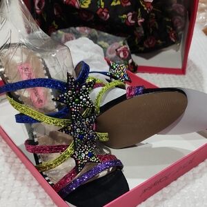 Colorful Strappy Women's Sandals